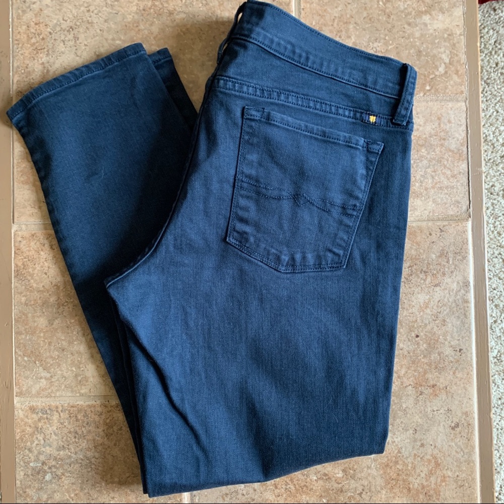SOLD Lucky Brand Zoe Crop Jean Blue
